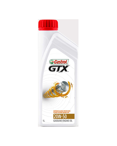 Castrol GTX 20W-50 1L, 5L